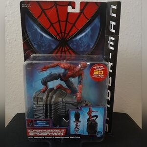 ToyBiz Spider-Man Movie Super Poseable Action Figure NEW